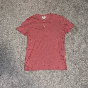 Men’s Lacoste Henley T-Shirt